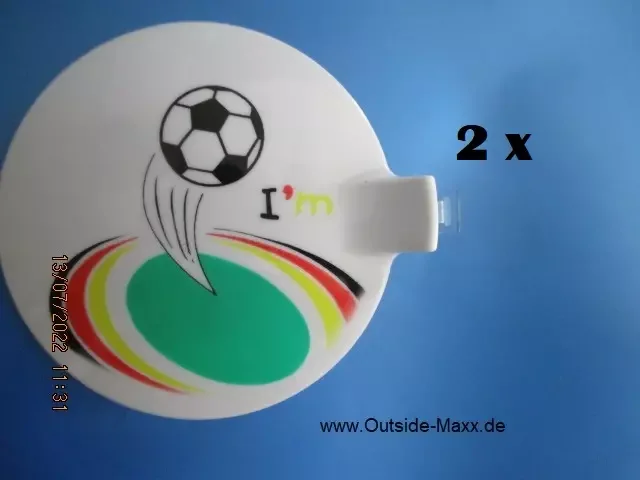 10 x ClipClap-Deckel Funnys