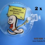 10 x ClipClap-Deckel Funnys