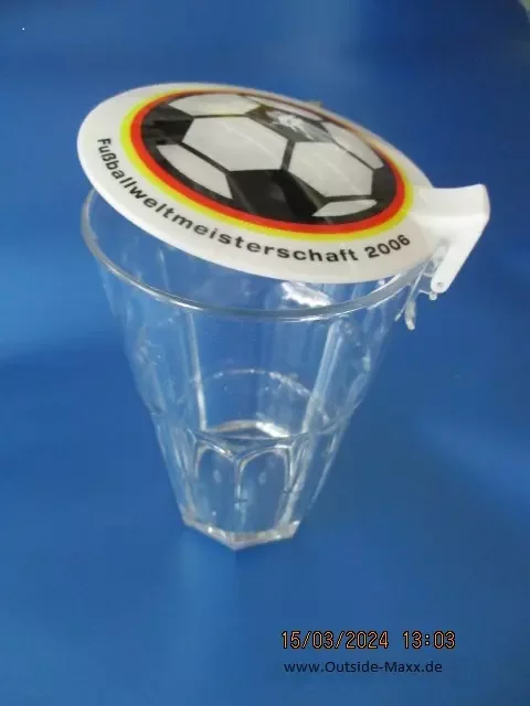 10 X ClipClap-Deckel  Fußball
